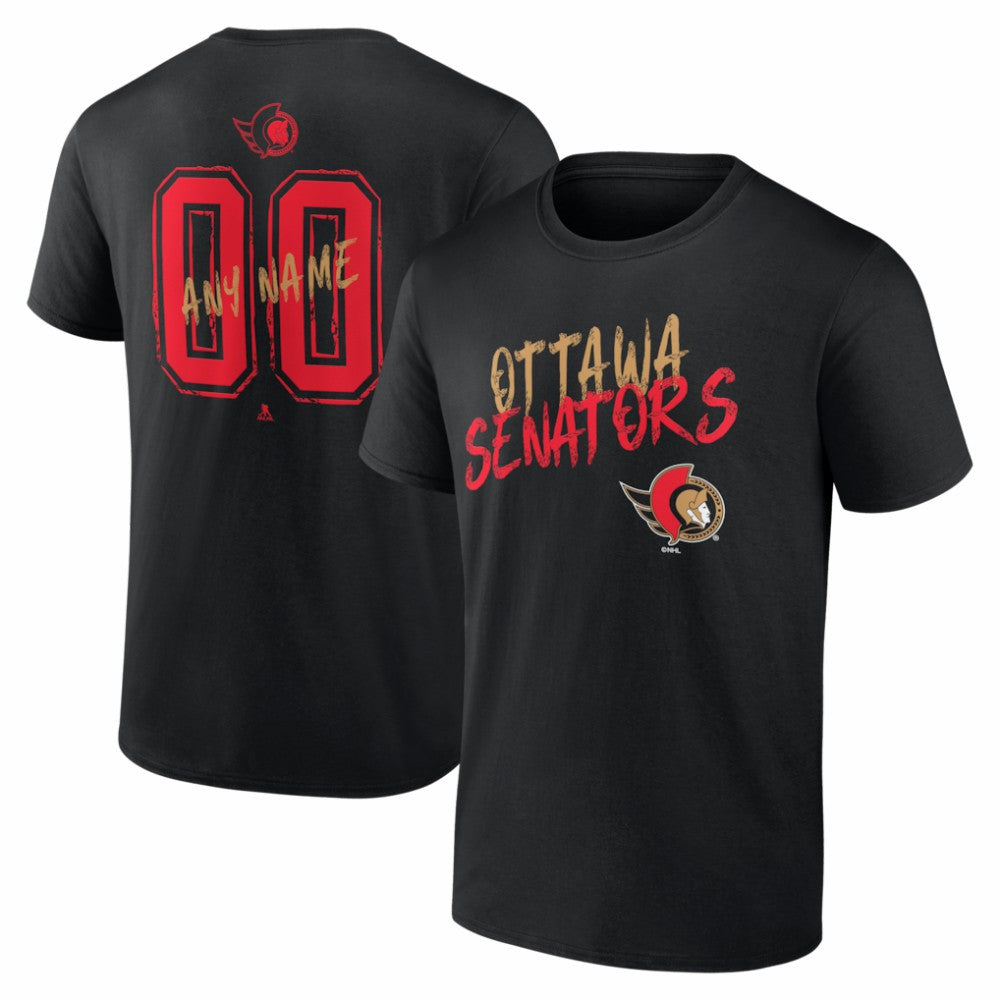 Ottawa Senators Hustle Personalized Name & Number T-Shirt