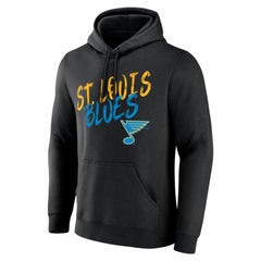St. Louis Blues Big & Tall Hustle Personalized Name & Number Hoodie