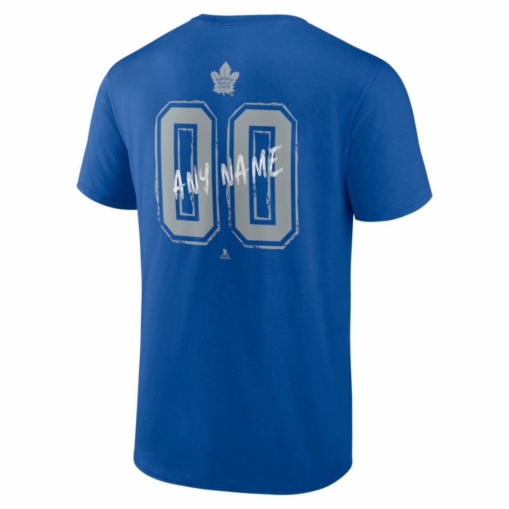 Toronto Maple Leafs Big & Tall Hustle Personalized Name & Number T-Shirt