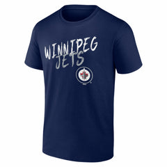 Winnipeg Jets Big & Tall Hustle Personalized Name & Number T-Shirt