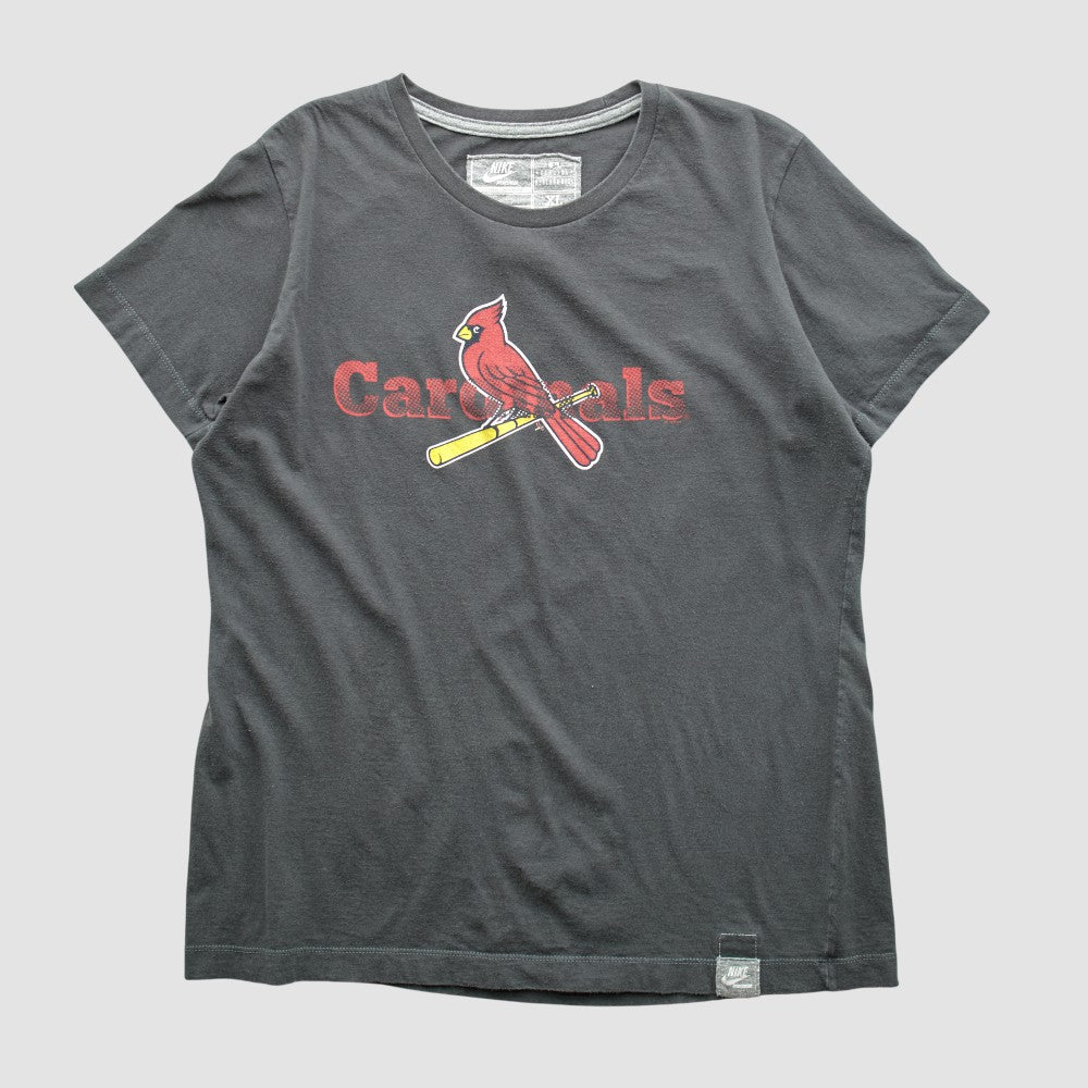 St. Louis Cardinals 2000s T-shirt - Charcoal Vintage | Nike