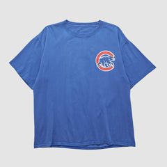 Chicago Cubs Majestic 2008 T-shirt - Blue Vintage