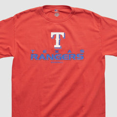 Texas Rangers Genuine Merchandise 2000s T-shirt - Red Vintage