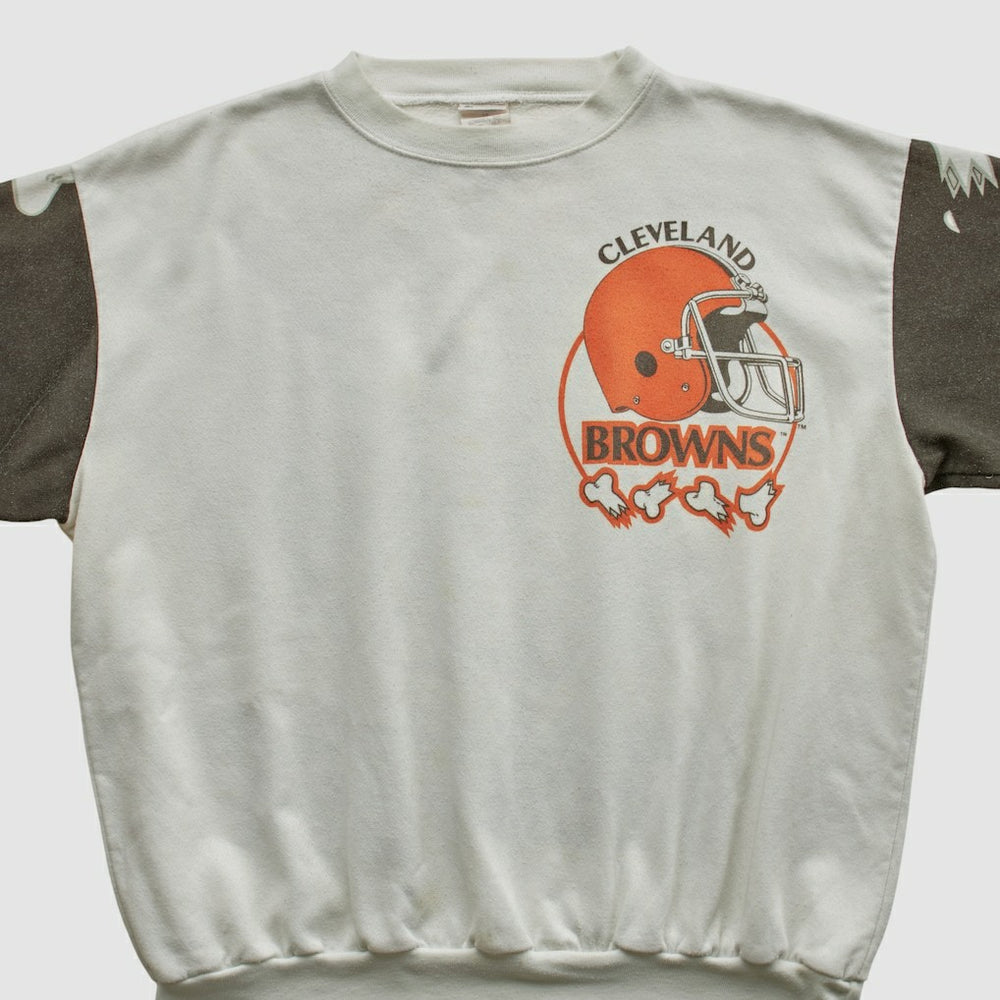 NFL Cleveland Browns Chalk Line 90s Pullover Sweatshirt