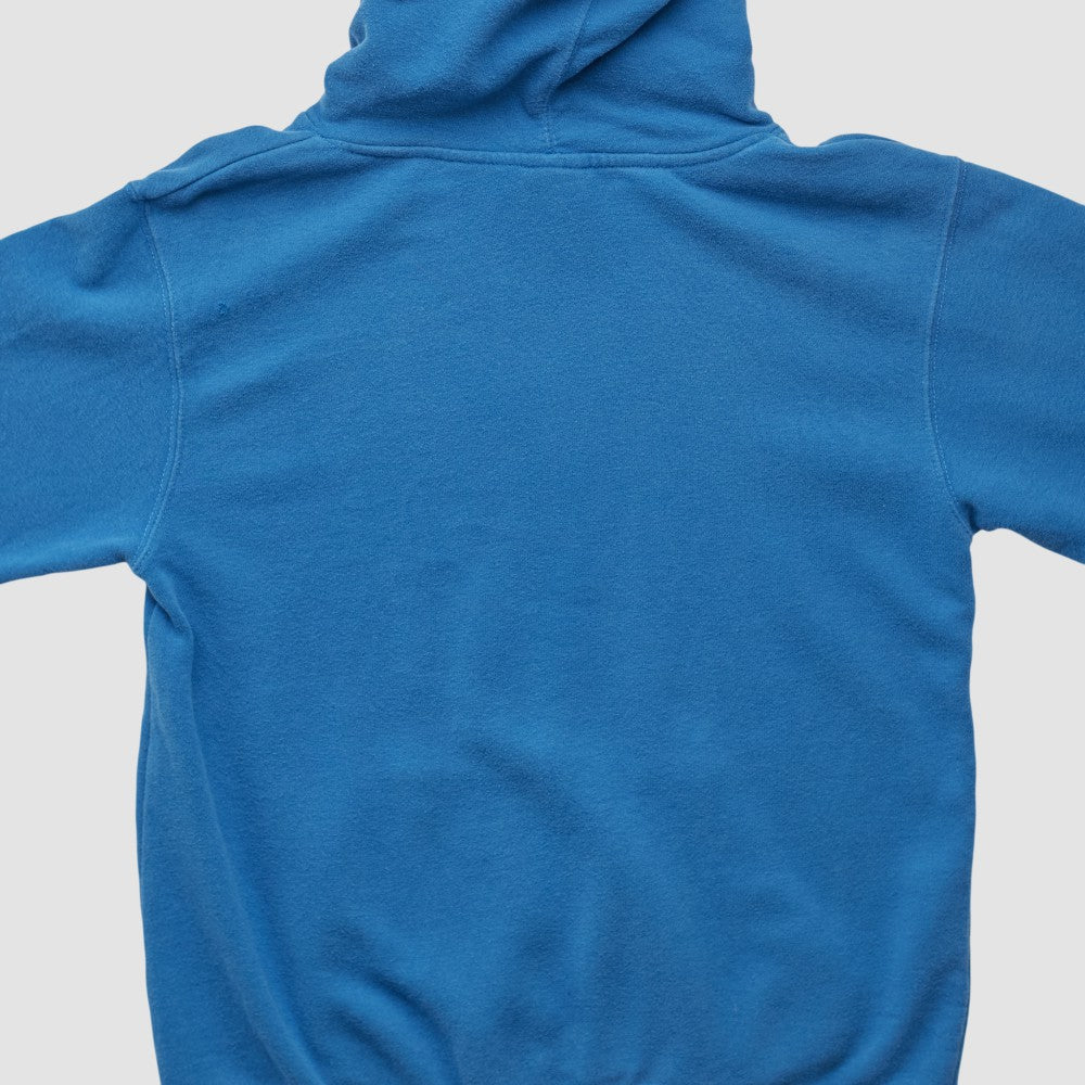 Milwaukee Brewers Adidas 2010s Hooded Pullover Sweatshirt - Blue Vintage