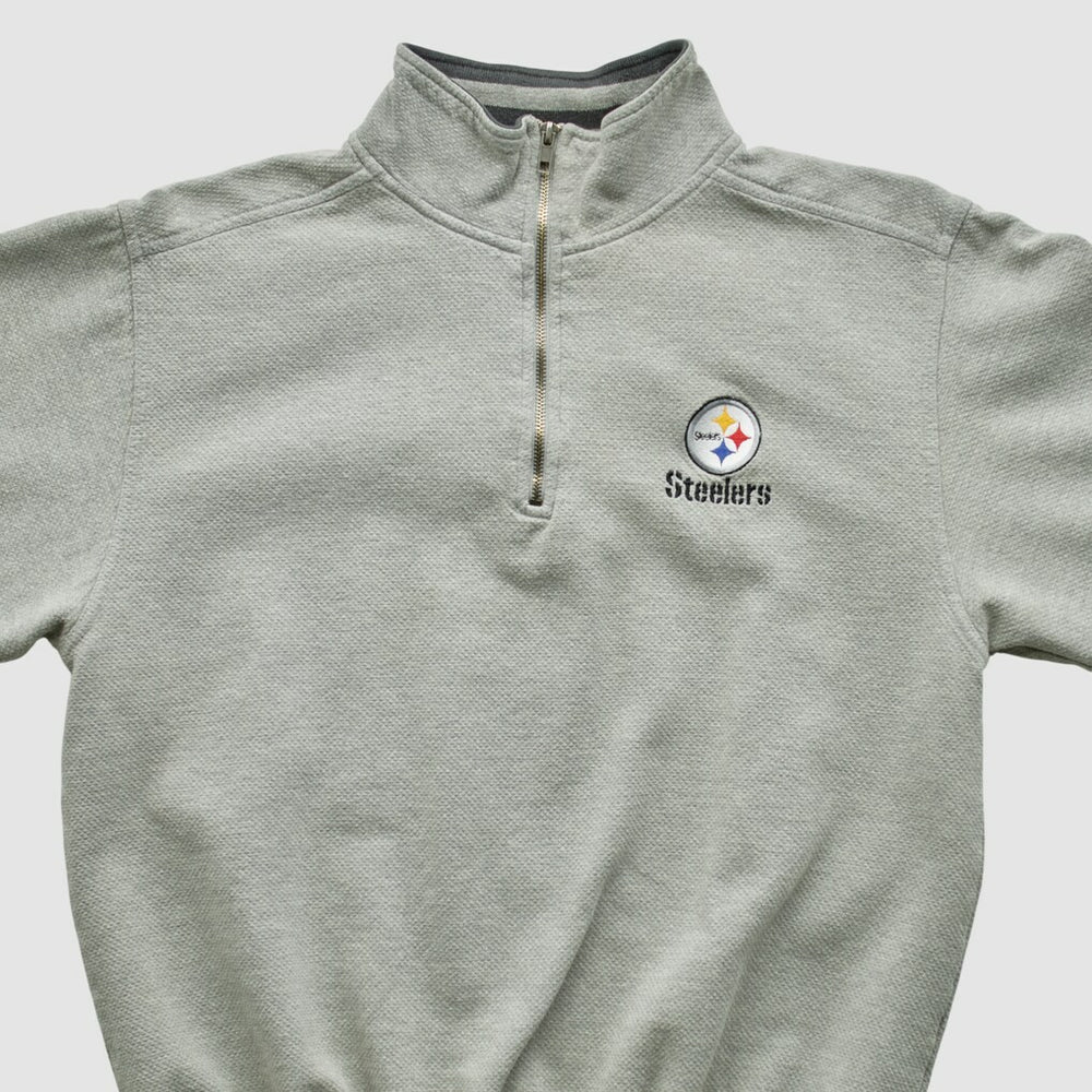 NFL Pittsburgh Steelers Lee Sport 90s 1/4 Zip Sweatshirt