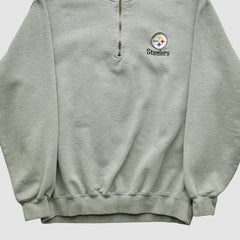 NFL Pittsburgh Steelers Lee Sport 90s 1/4 Zip Sweatshirt