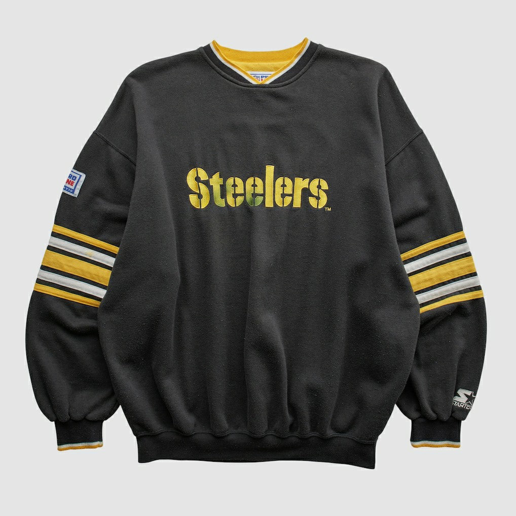NFL Pittsburgh Steelers Starter 90s Pullover Sweatshirt