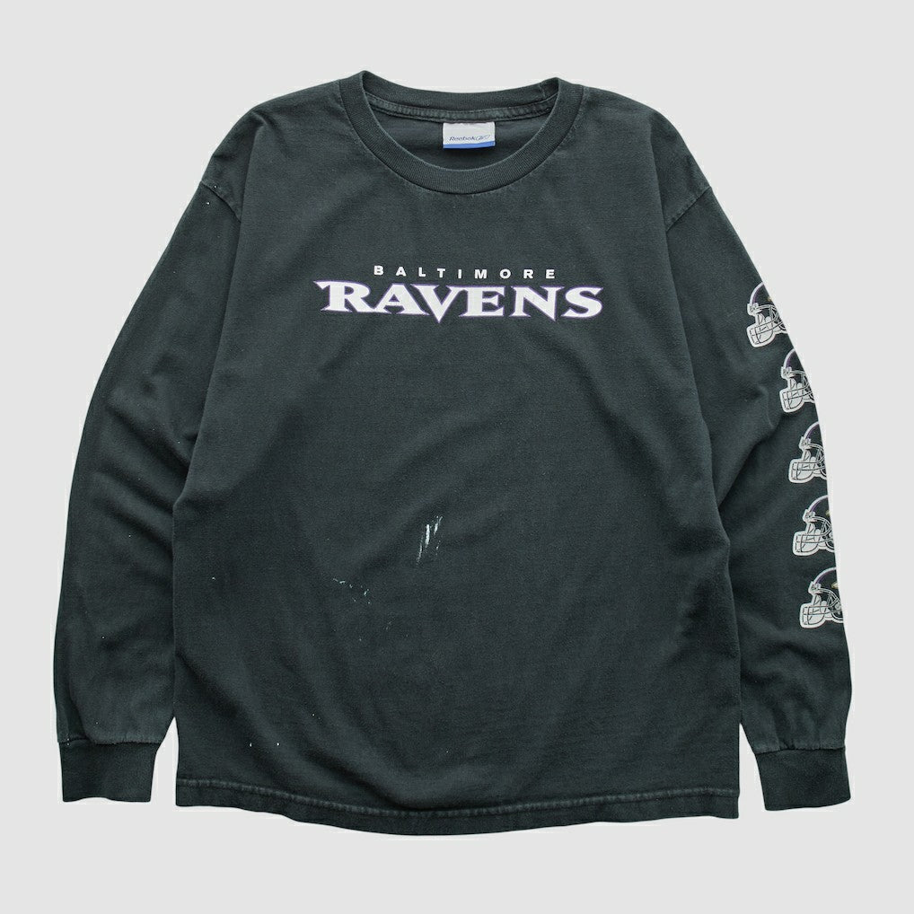 NFL Baltimore Ravens Reebok 2000s Long Sleeve T-shirt