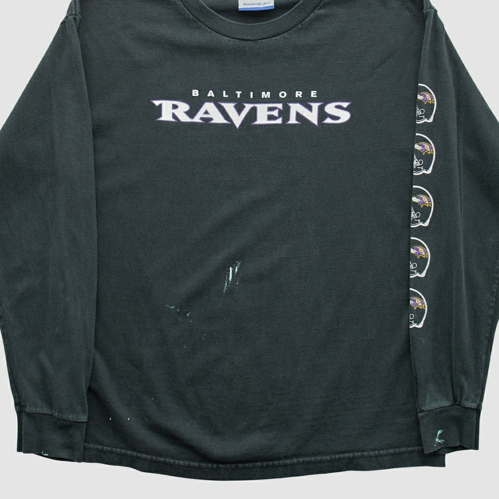 NFL Baltimore Ravens Reebok 2000s Long Sleeve T-shirt