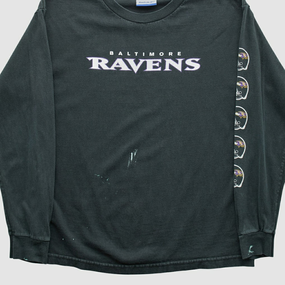 NFL Baltimore Ravens Reebok 2000s Long Sleeve T-shirt