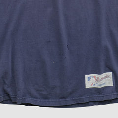 Atlanta Braves Majestic 2005 T-shirt - Navy Vintage