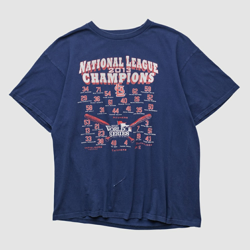 National League Champions Genuine Merchandise 2013 T-shirt - Navy Vintage