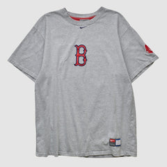 Boston Red Sox 2000s T-shirt - Heather Gray Vintage | Nike