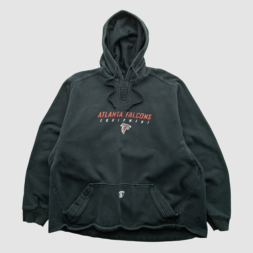 NFL Atlanta Falcons Reebok 2000s Hooded Pullover Sweatshirt
