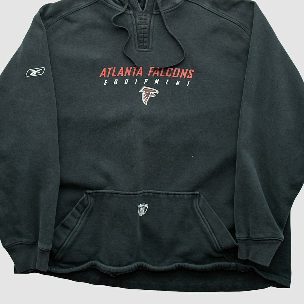 NFL Atlanta Falcons Reebok 2000s Hooded Pullover Sweatshirt