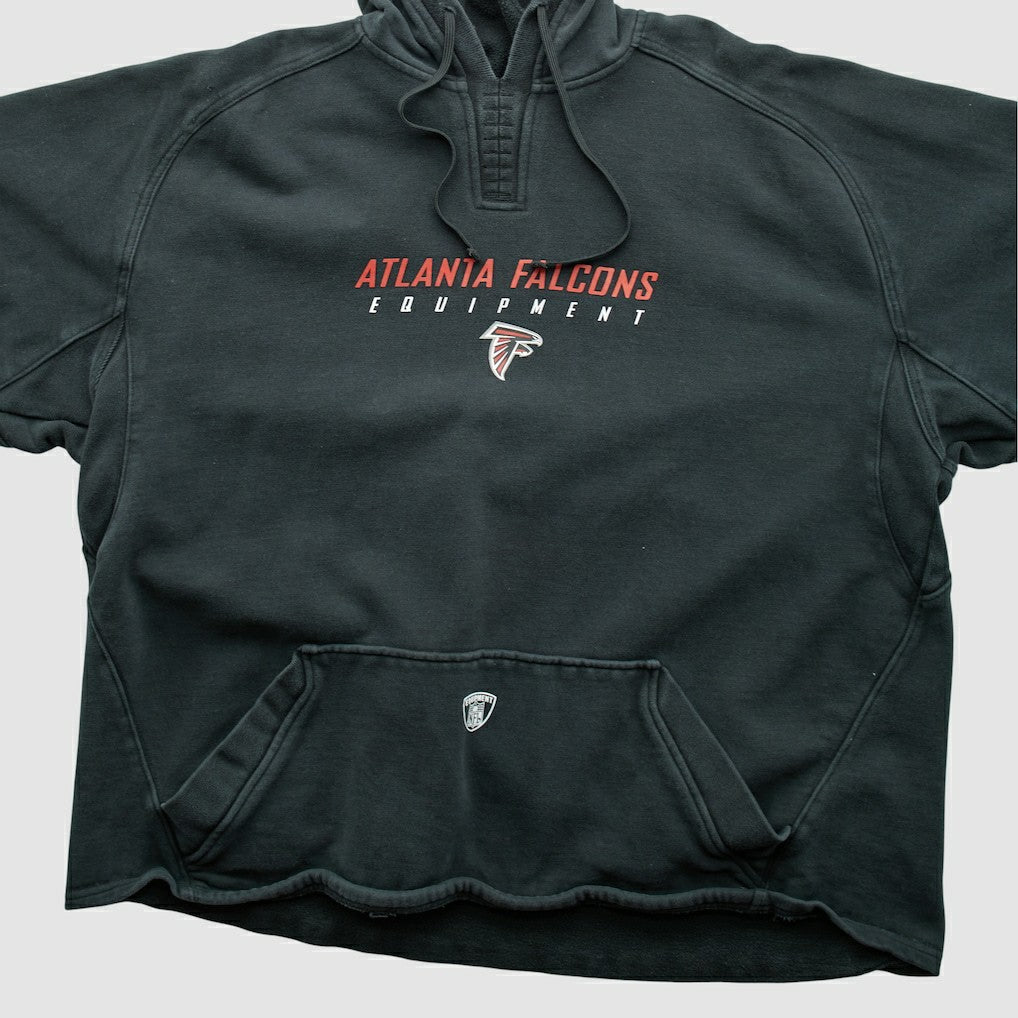 NFL Atlanta Falcons Reebok 2000s Hooded Pullover Sweatshirt