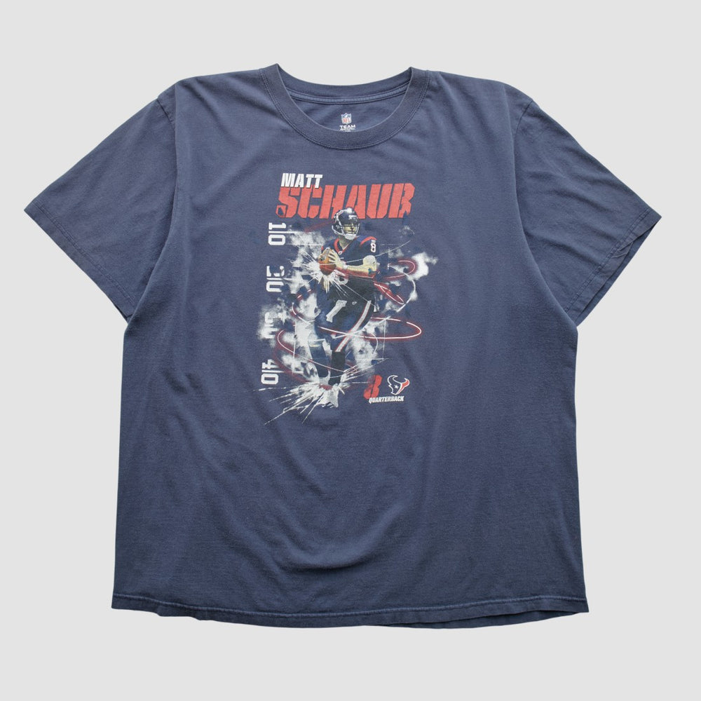 NFL Houston Texans Matt Schaub NFL 2000s T-shirt