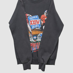 NFL San Francisco 49ers Super Bowl XXIV 1990 Pullover Sweatshirt