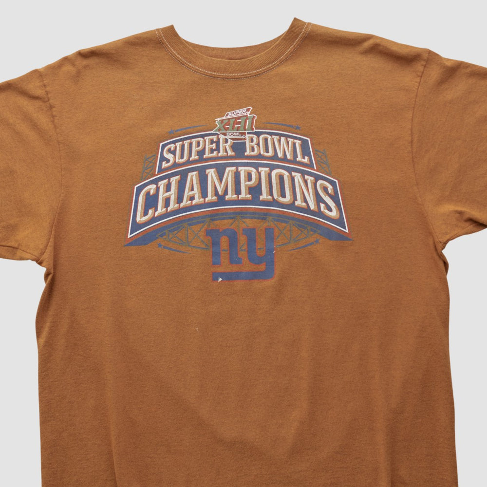 NFL New York Giants Super Bowl Reebok 2008 T-shirt