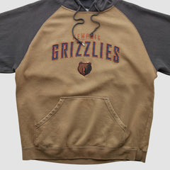 Memphis Grizzlies Reebok 2000s Hooded Pullover Sweatshirt - Clay Vintage | Vintage online