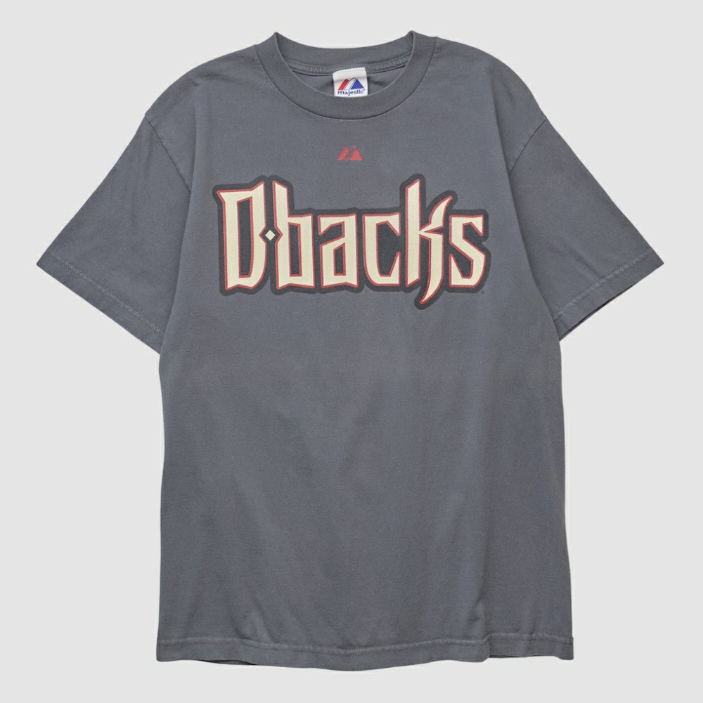 Arizona Diamondbacks Majestic 2010s T-shirt - Charcoal Vintage