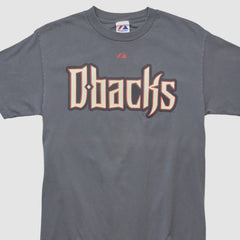 Arizona Diamondbacks Majestic 2010s T-shirt - Charcoal Vintage