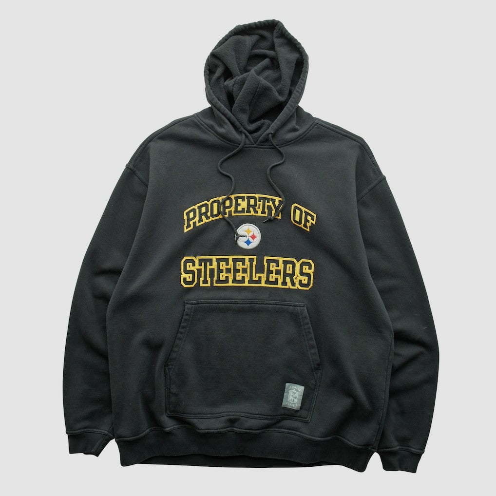 NFL Pittsburgh Steelers Reebok 2000s Hooded Pullover Sweatshirt