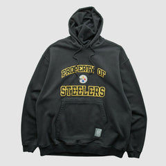 NFL Pittsburgh Steelers Reebok 2000s Hooded Pullover Sweatshirt
