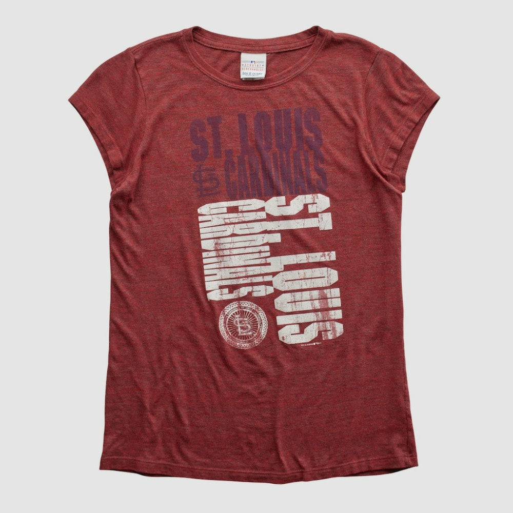 St. Louis Cardinals Genuine Merchandise 2010s T-shirt - Maroon Vintage