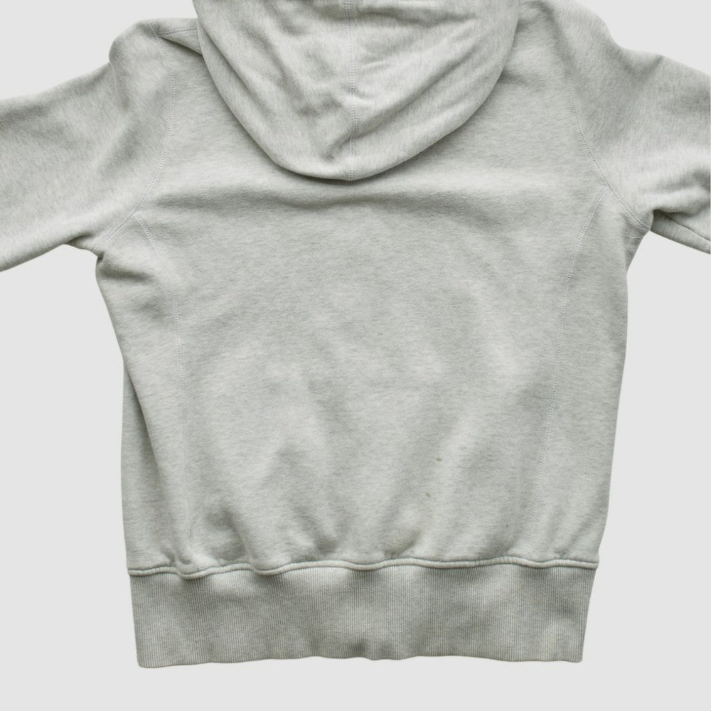 New York Yankees 2000s Hooded Full Zip Sweatshirt - Heather Gray Vintage | Nike