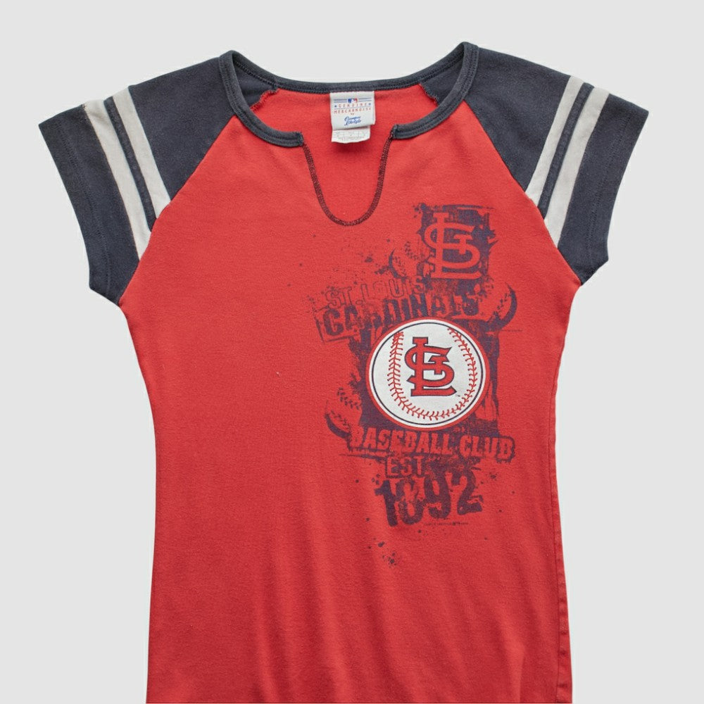 St. Louis Cardinals Genuine Merchandise 2000s T-shirt - Red Vintage