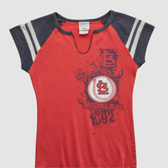 St. Louis Cardinals Genuine Merchandise 2000s T-shirt - Red Vintage