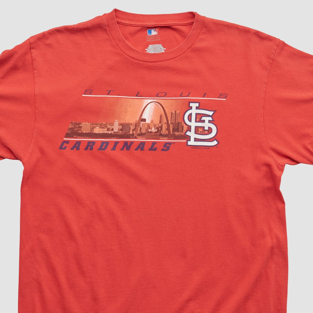 St. Louis Cardinals Genuine Merchandise 2000s T-shirt - Red Vintage