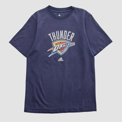 Oklahoma City Thunder 2010s T-shirt - Navy Vintage | Adidas on sale