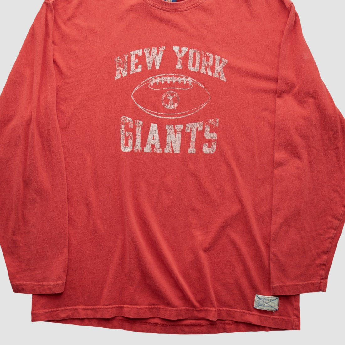 NFL New York Giants Reebok 2000s Long Sleeve T-shirt
