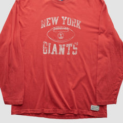 NFL New York Giants Reebok 2000s Long Sleeve T-shirt