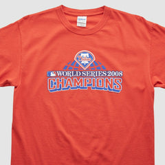 Philadelphia Phillies Gildan 2008 T-shirt - Red Vintage