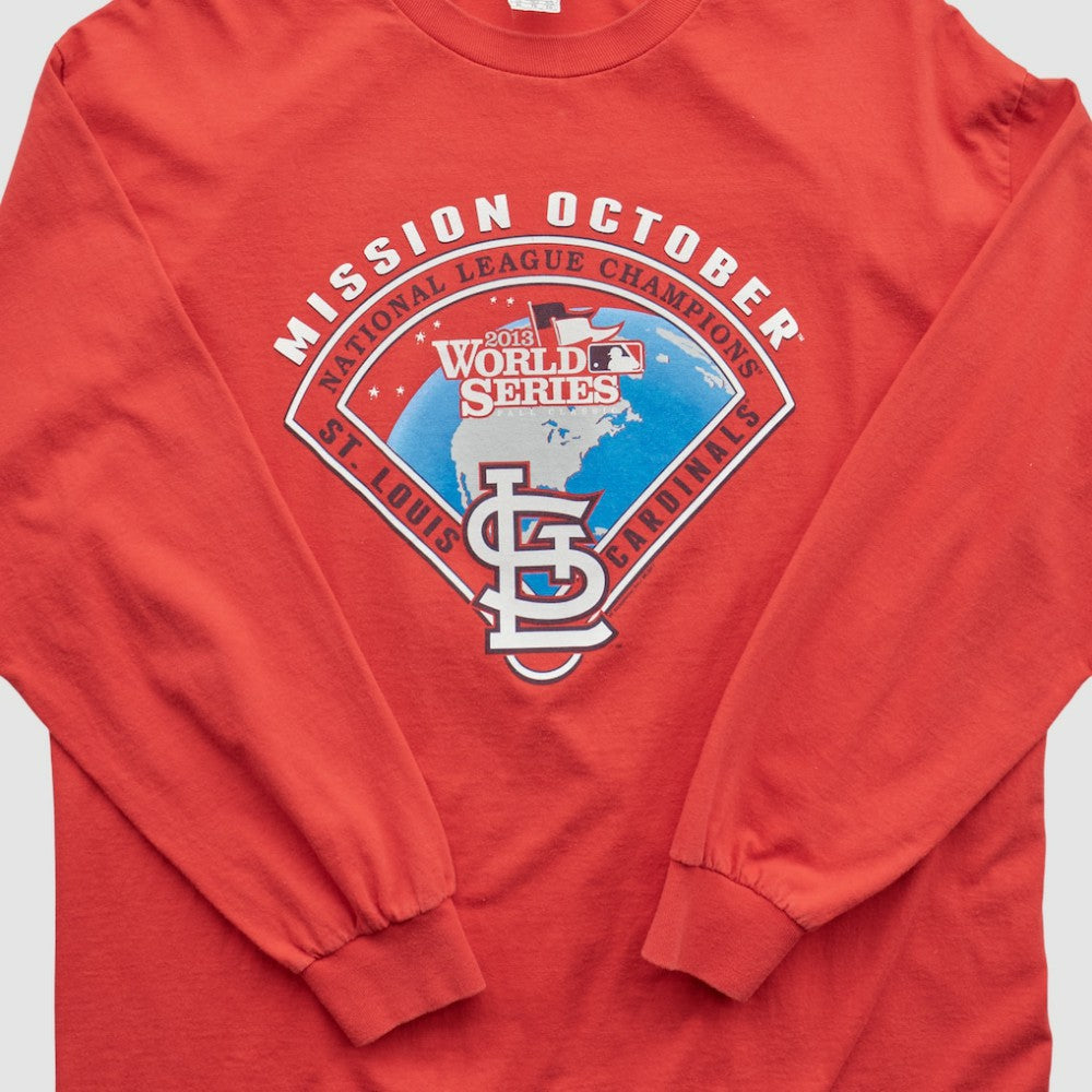 St. Louis Cardinals Alstyle 2013 Long Sleeve T-shirt - Red Vintage