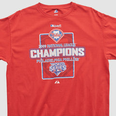 Philadelphia Phillies Majestic 2009 T-shirt - Red Vintage