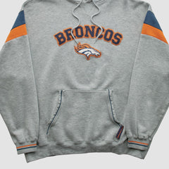 NFL Denver Broncos NFL 2000s Hooded Pullover Sweatshirt