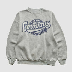 NFL Dallas Cowboys Logo 7 90s Pullover Sweatshirt