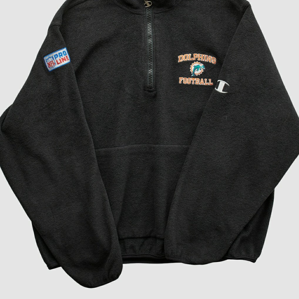 NFL Miami Dolphins Champion 2000s 1/4 Zip Sweatshirt