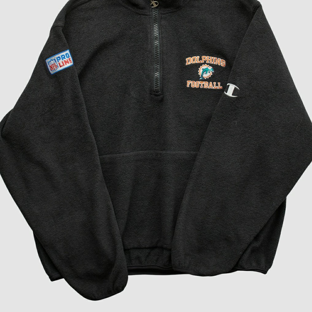 NFL Miami Dolphins Champion 2000s 1/4 Zip Sweatshirt