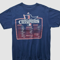 Boston Red Sox Majestic 2013 T-shirt - Navy Vintage