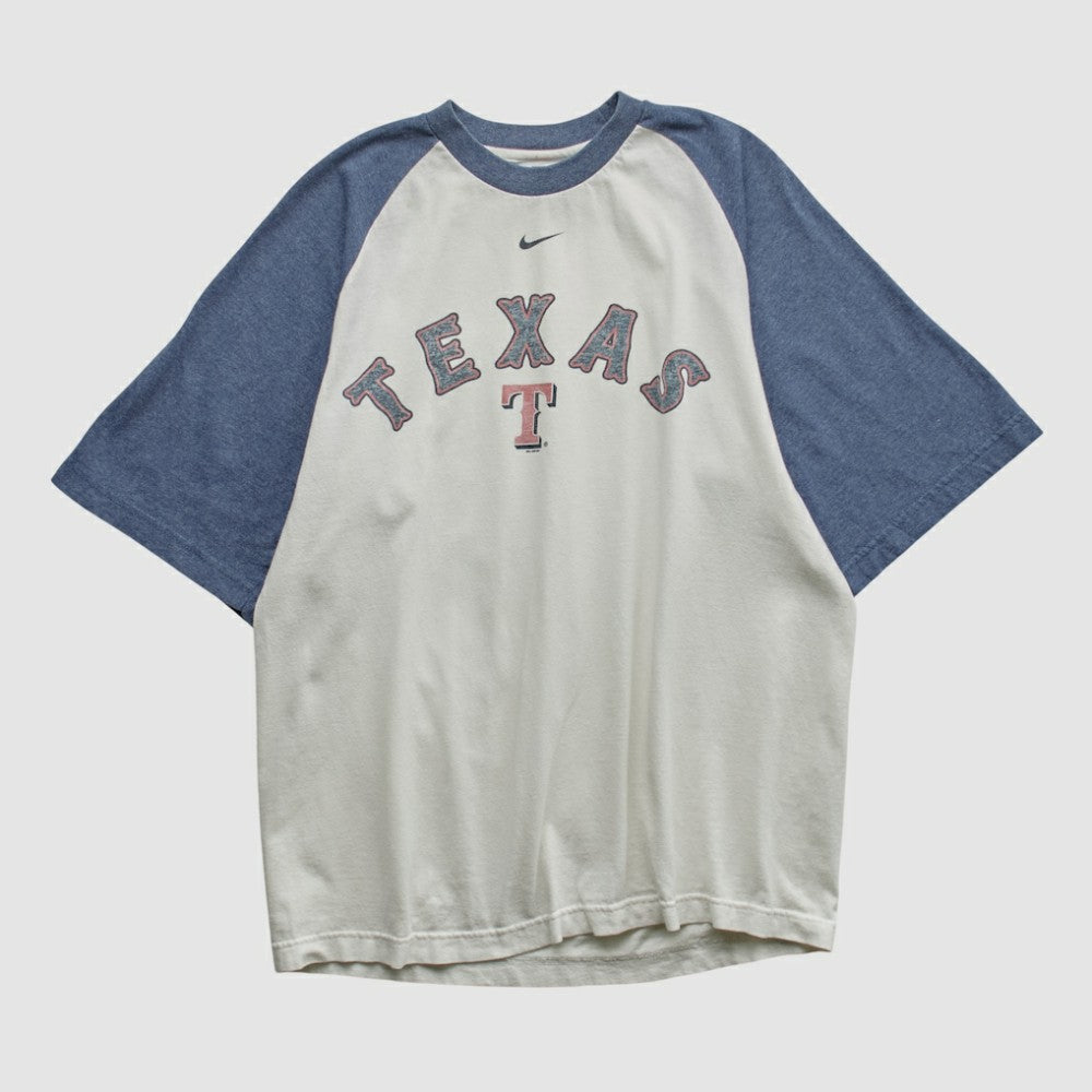 Texas Rangers 2000s T-shirt - White Vintage | Nike