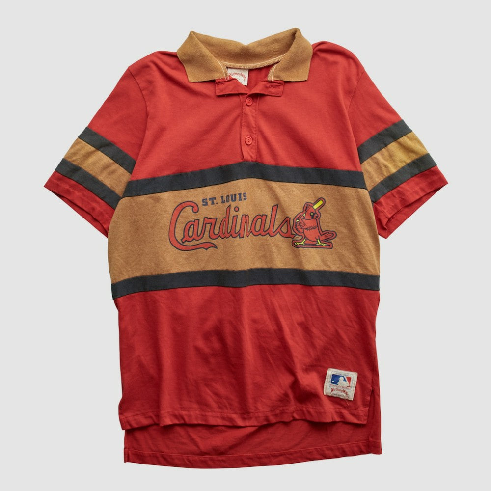 St. Louis Cardinals Nutmeg Mills 90s T-shirt - Red Vintage