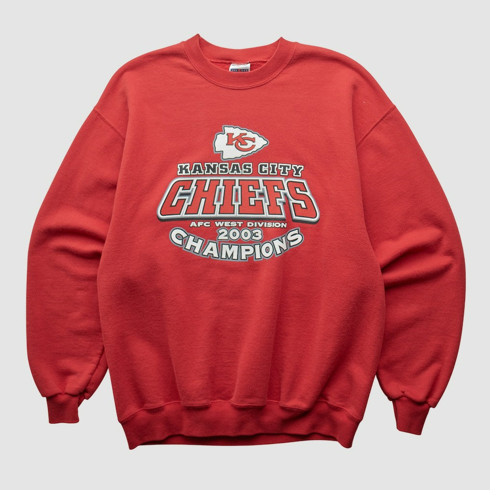 NFL Kansas City Chiefs Jerzees 2003 Pullover Sweatshirt