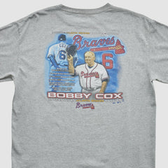 Atlanta Braves Majestic 2010 T-shirt - Heather Gray Vintage