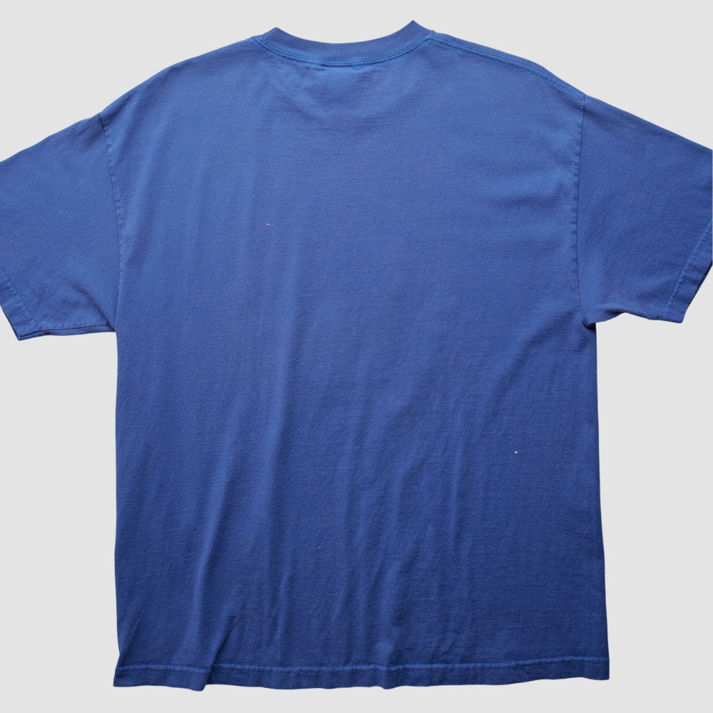 Milwaukee Brewers Majestic 2000s T-shirt - Blue Vintage
